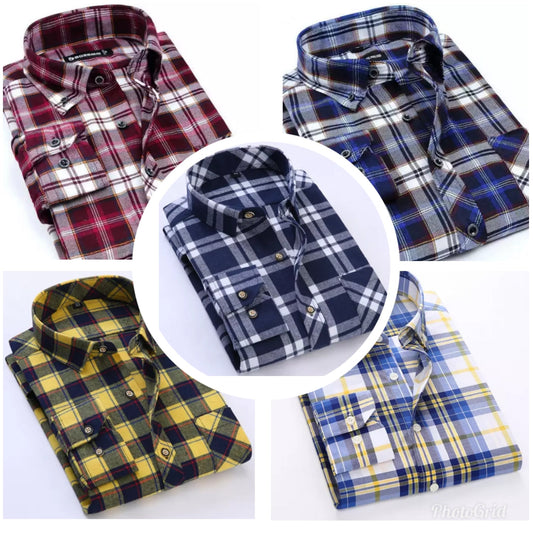 LATEST COMBO OF 5 CHECK SHIRTS