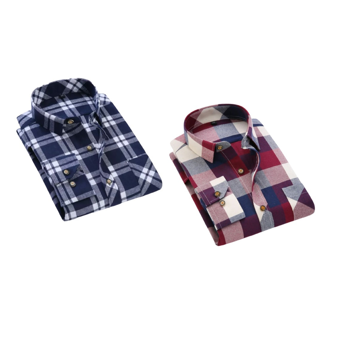 5 Mens Check Casual Shirts